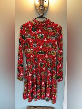 Christmas dress, fit and flare